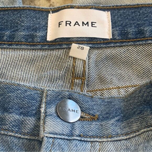 Frame patchwork jeans le garcon Size 28 - Picture 7 of 10